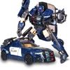 Black Mamba Transformation G1 BMB Barricade TF5 Polic Car Model Voyager Oversize Action Figure Toys Gift Boy NO BOX