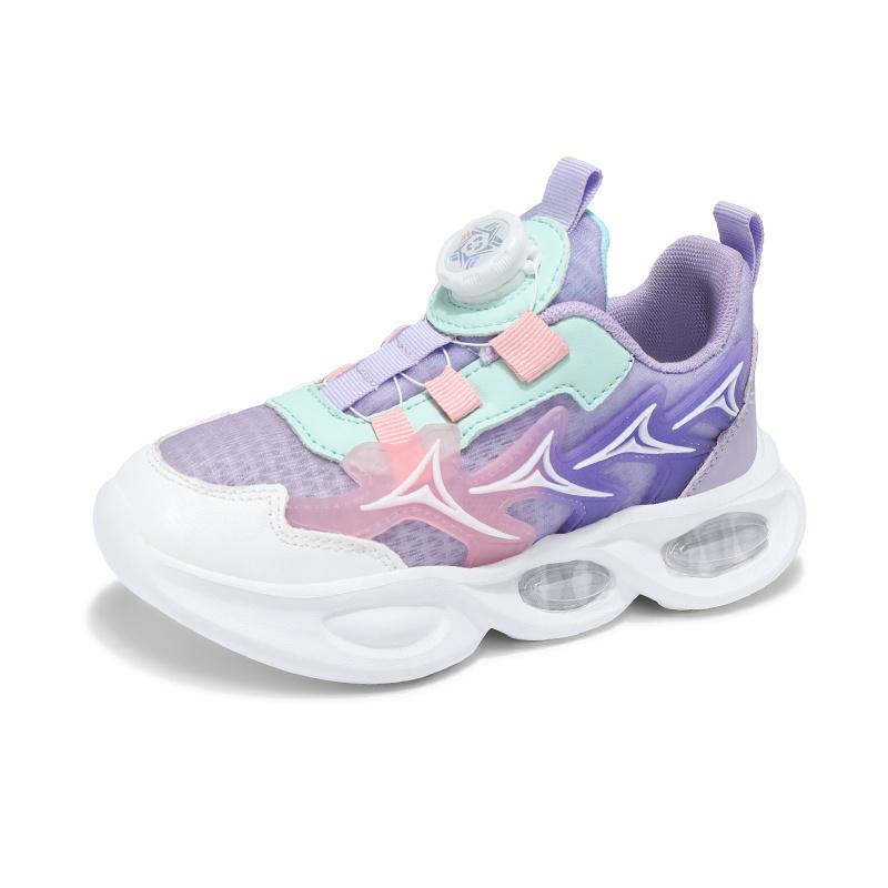 

Childrens Sports Shoes New Breathable Mesh Running Shoes Anti Slip Wear-resistant Student School Casual Sneakers for Kids EU38 фіолетовий