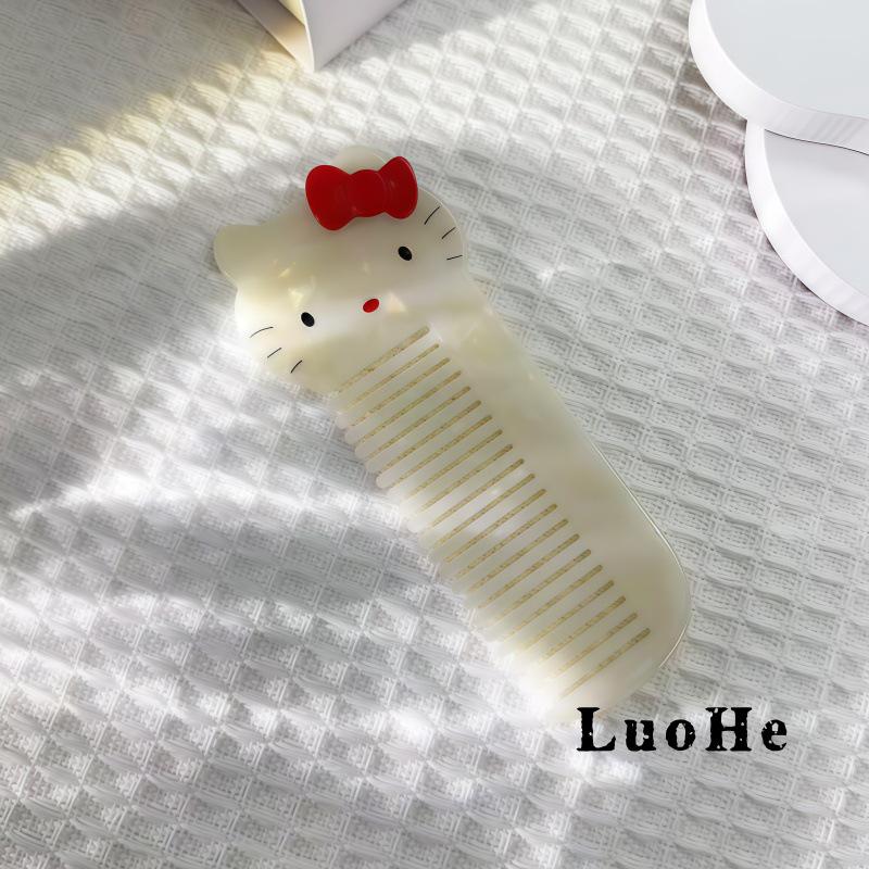 

Высококачественная милая мультяшная ацетатная расческа для волос для женщин - корейский стиль