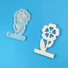 Flower Candle Holder Silicone Molds DIY Candlesticks Resins Molds Castings Mould