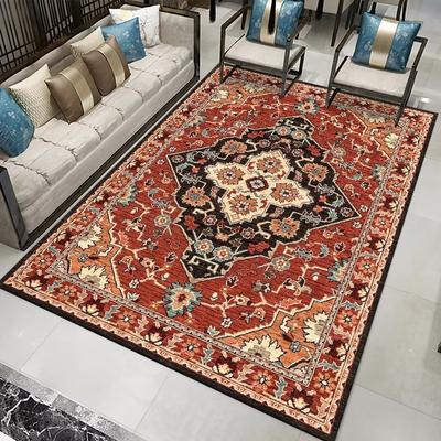 Bohemian Carpet Bedroom Decor Light Luxury Carpet Living Room Large Cloakroom Carpet Family Washable Floor MATS