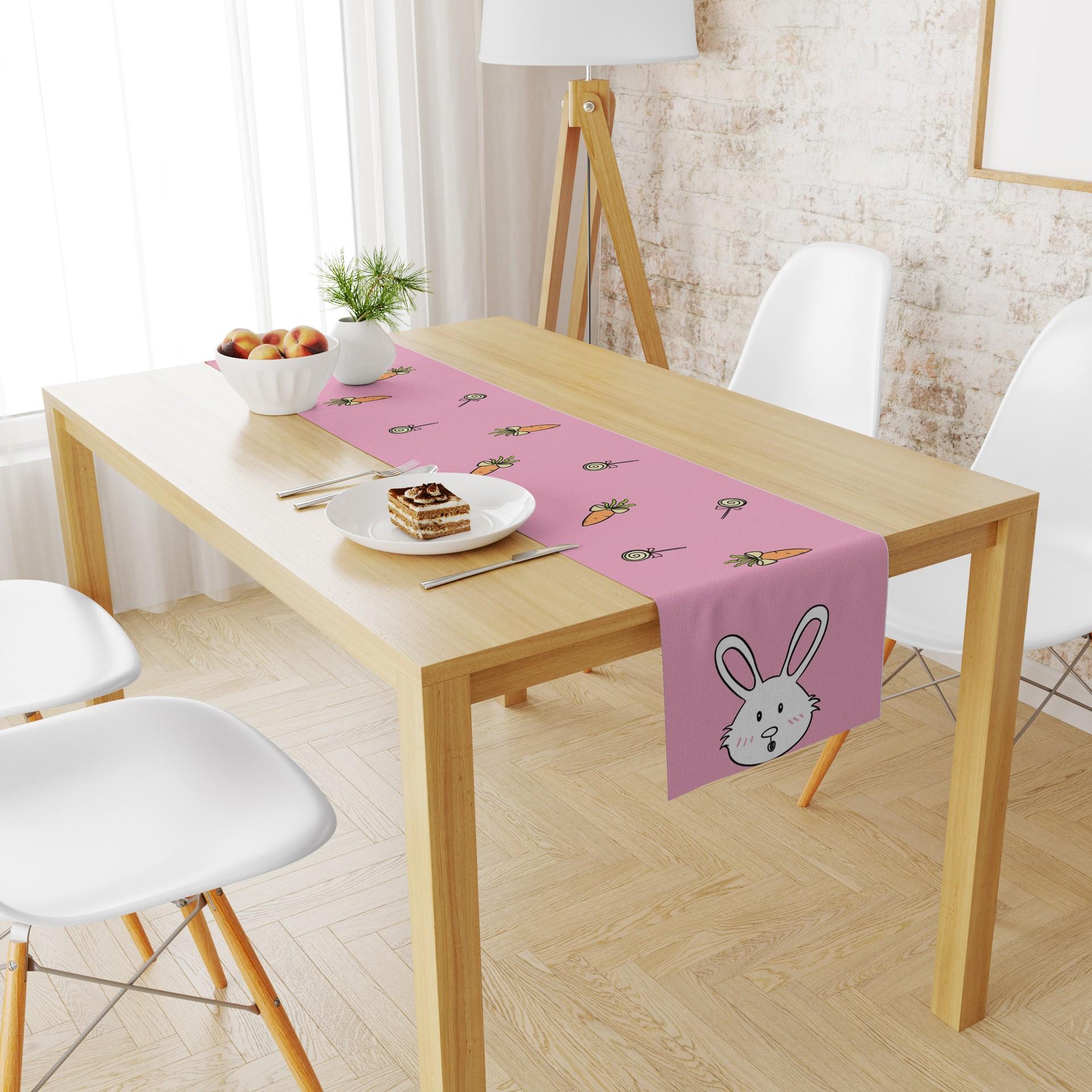 Пасхальный стол флаг льняной печатный журнальный столик для гостиной праздничная — фото 10