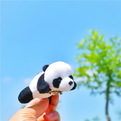 Urocza Pluszowa Lalka Panda Zabawka Broszka Akcesoria Ozdoba