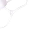 Men Bulge Cup Soft Polyester Cotton Stereo Shape Bulge Covering Up Underwear Cup with Strap White
