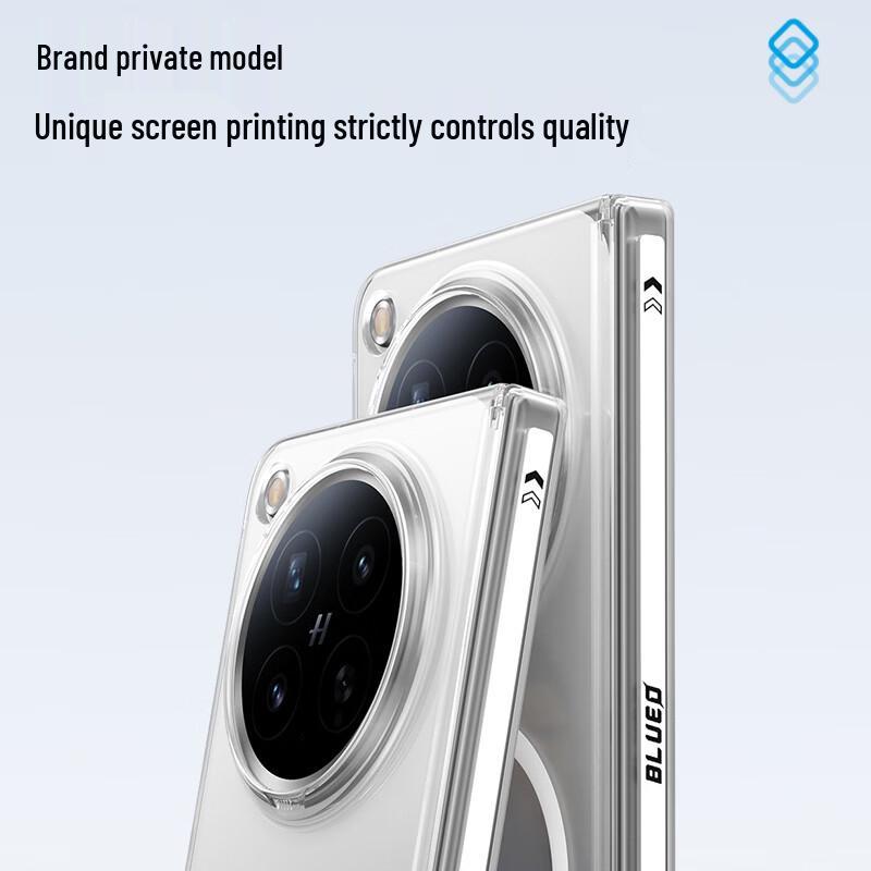 OPPO Find N6 Fold Clear Magnetic Hinge Protection Case