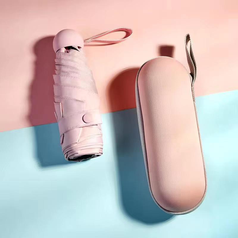 Kompaktowy Ultralekki Damski Parasol Przeciwsłoneczny i Przeciwdeszczowy z Ochroną UV