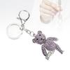 Keychain Artificial   Pendant Keychain Rhinestone Car Key Keychain For Bags Wallets Backpacks