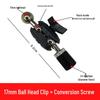 Mobile Live Streaming Stand with Metal Extension, Rotating Ball Head & Double 1/4 Clip - Multi-functional Desktop Magic Arm.
