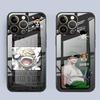 OneS P-ieceS Luffys Glass Phone Cover Case for iPhone 17 Pro Max 12 8 13 14 15 Plus 16 11 XR Air