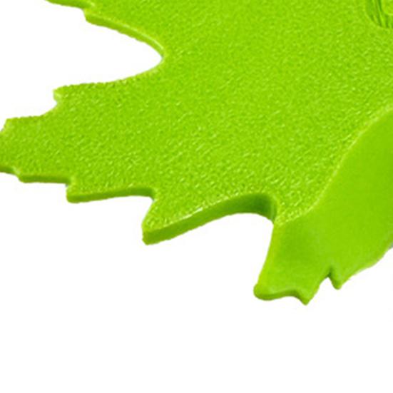 Green Maple Leaf Door Stopper Wedge 3D Printed Simulation Leaf Model Windproof Anti-collision Carpet Tile Concrete Wooden Floor Decorative Doorstop