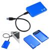 2.5-inch Aluminum Alloy Ultra-thin USB3.0 Hard Disk Box, Supports 3TB SATA To USB3.0 Hard Disk Box