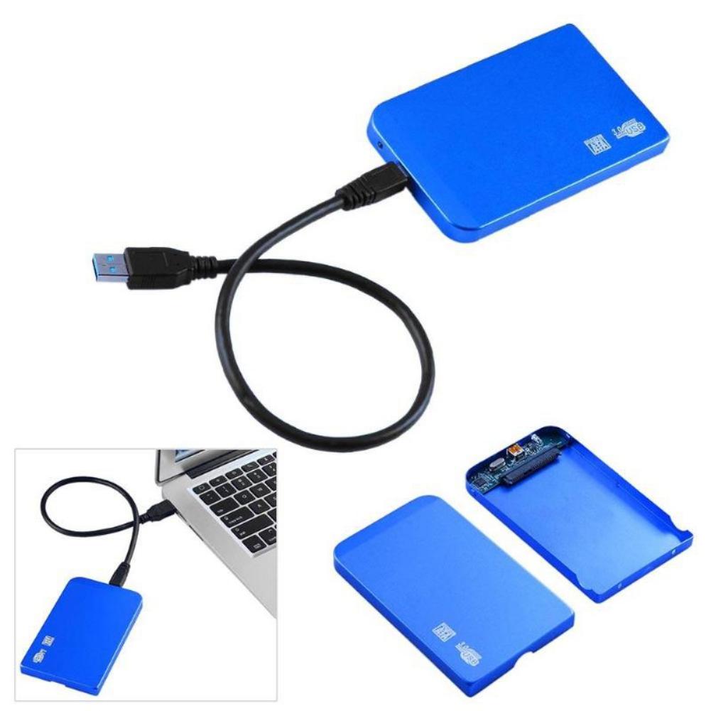 2.5-inch Aluminum Alloy Ultra-thin USB3.0 Hard Disk Box, Supports 3TB SATA To USB3.0 Hard Disk Box
