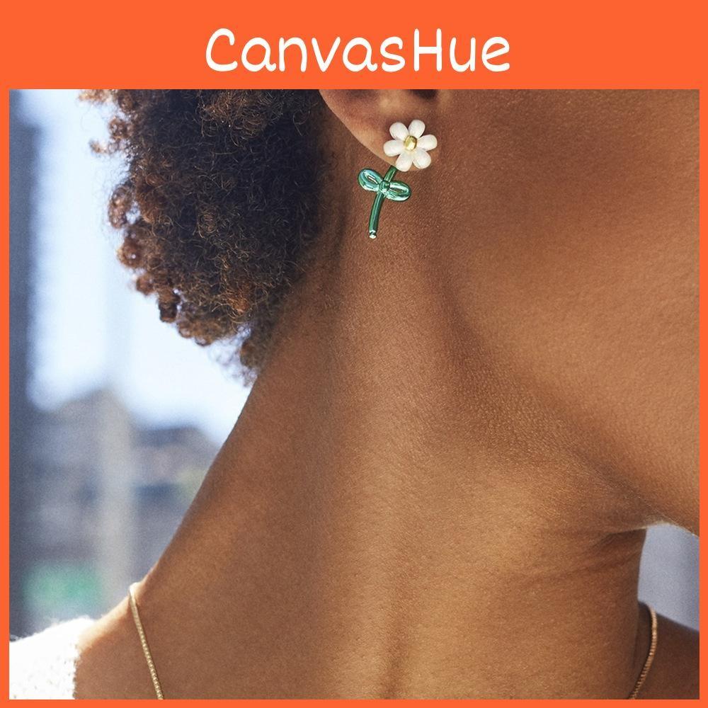 Earrings Floral Lightweight For Women Modern And Chic Street Style Jewelry