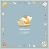 Rilakkuma Lunch Napkin, Blue, CH44301, H430 X W430mm