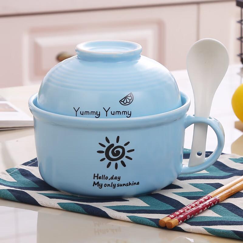 Ceramic Microwaveable Ramen Bowl Set