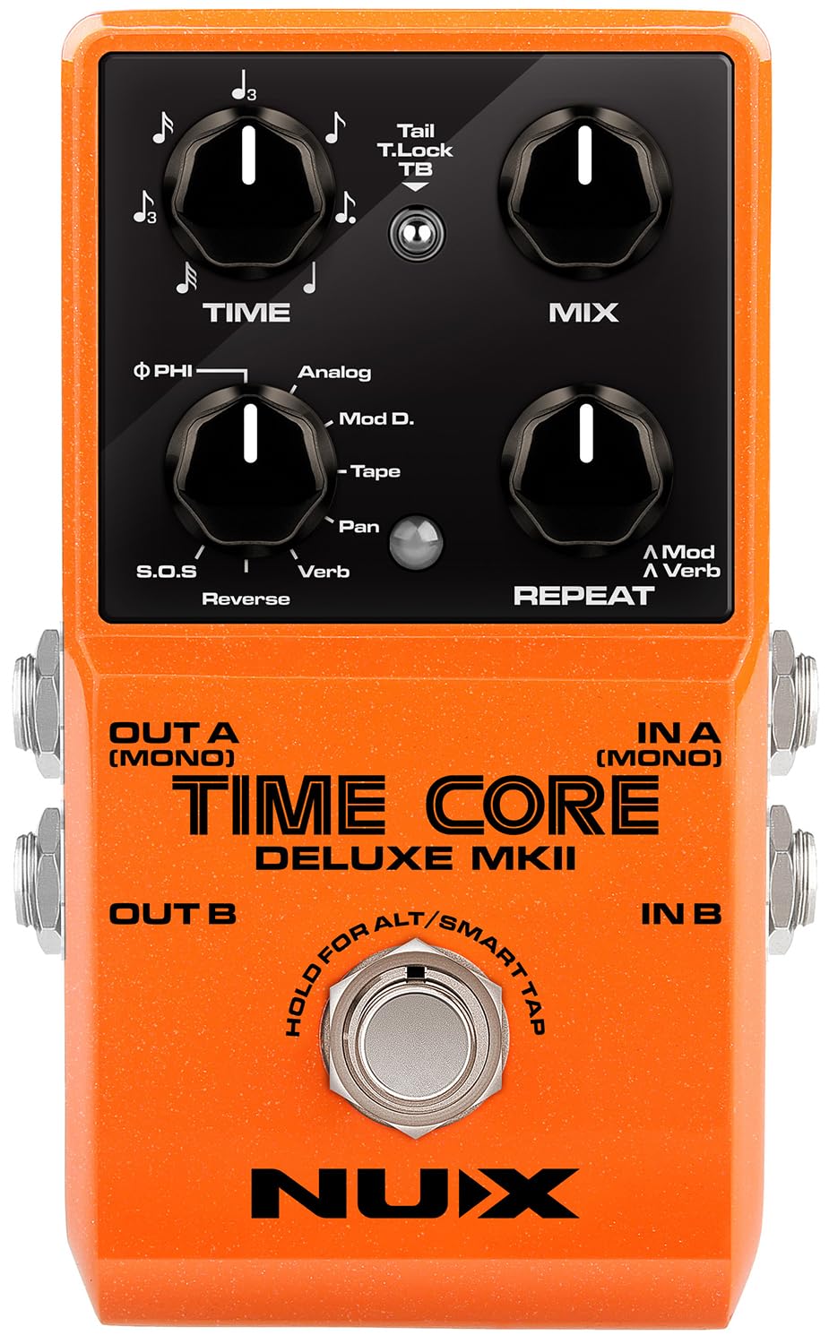 

Педаль NU-X Time Core Deluxe mkII следующего поколения с цифровой задержкой