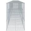 Gabion with Lid 1100x100x150 Cm Galvanized Iron