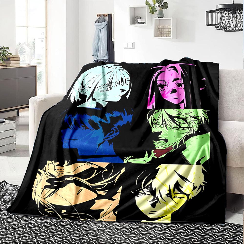 1pc Galaxy Friends Adventure flannel Blanket for Super Soft Cute Comfort Blanket for Travel Bedding Couch Sofa Blanket Y73011