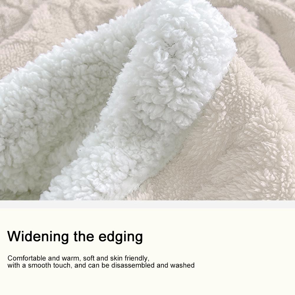 Winter Thick Blanket Comfortable Lamb Fleece Throw Blanket Cozy Home Warm Sofa Blanket Winter Warm Double Sided Throw Sofa Cover