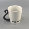 Creative Personality Cartoon Cat Tail Handle Ceramic Cup Office Coffee Cup Creative Student Milk Drinking Cup