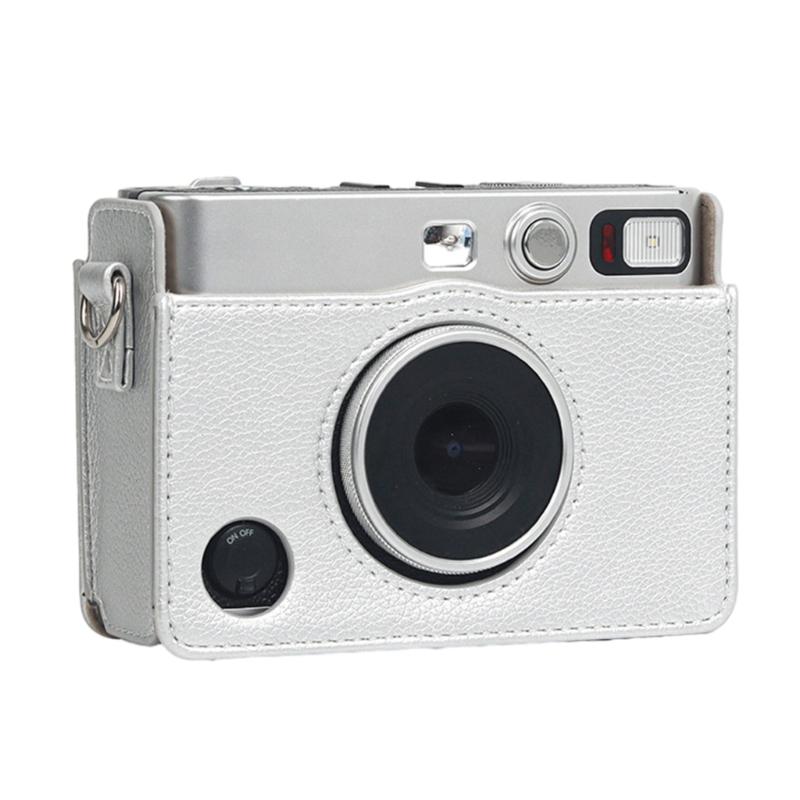 Per Custodia Mini EVO Borsa Protettiva Elegante in Pelle PU per Fotocamera Istantanea Mini EVO Protezione Tracolla Regolabile