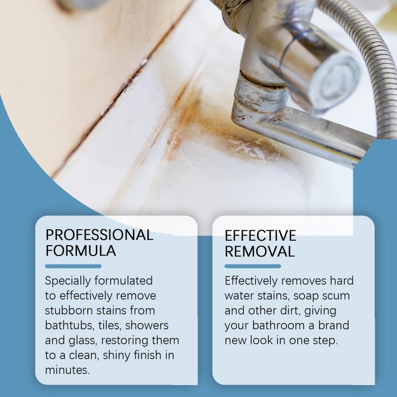 Jakehoe Stubborn Stains Cleaner Bathroom Descaler Cleaners Multipurpose Bathroom Foam Cleaner Descaler Spray For Toilet