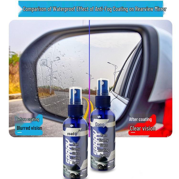 Rain Repellent Spray for Car Windshields and Mirrors