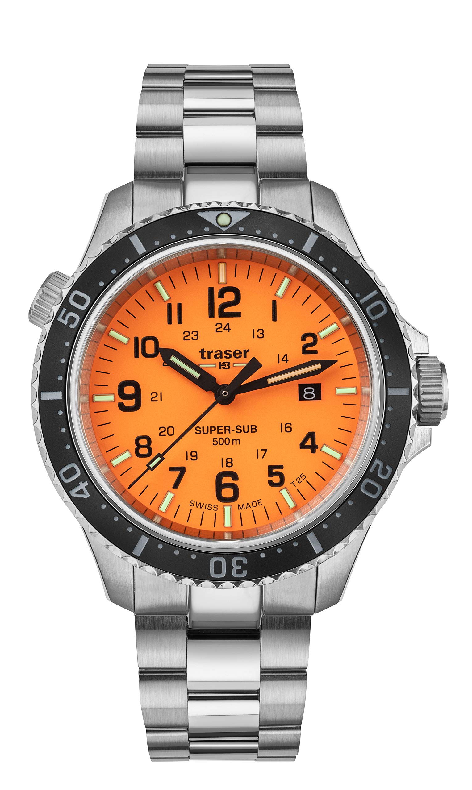 

Watch 9031592 Boys Silver [Tracer] Diver s помаранчевий