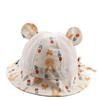 Summer Baby Mesh Breathable Sun Hat Unisex Infant UV Protection Fisherman Cap Lightweight Kids Beach Bucket Hat