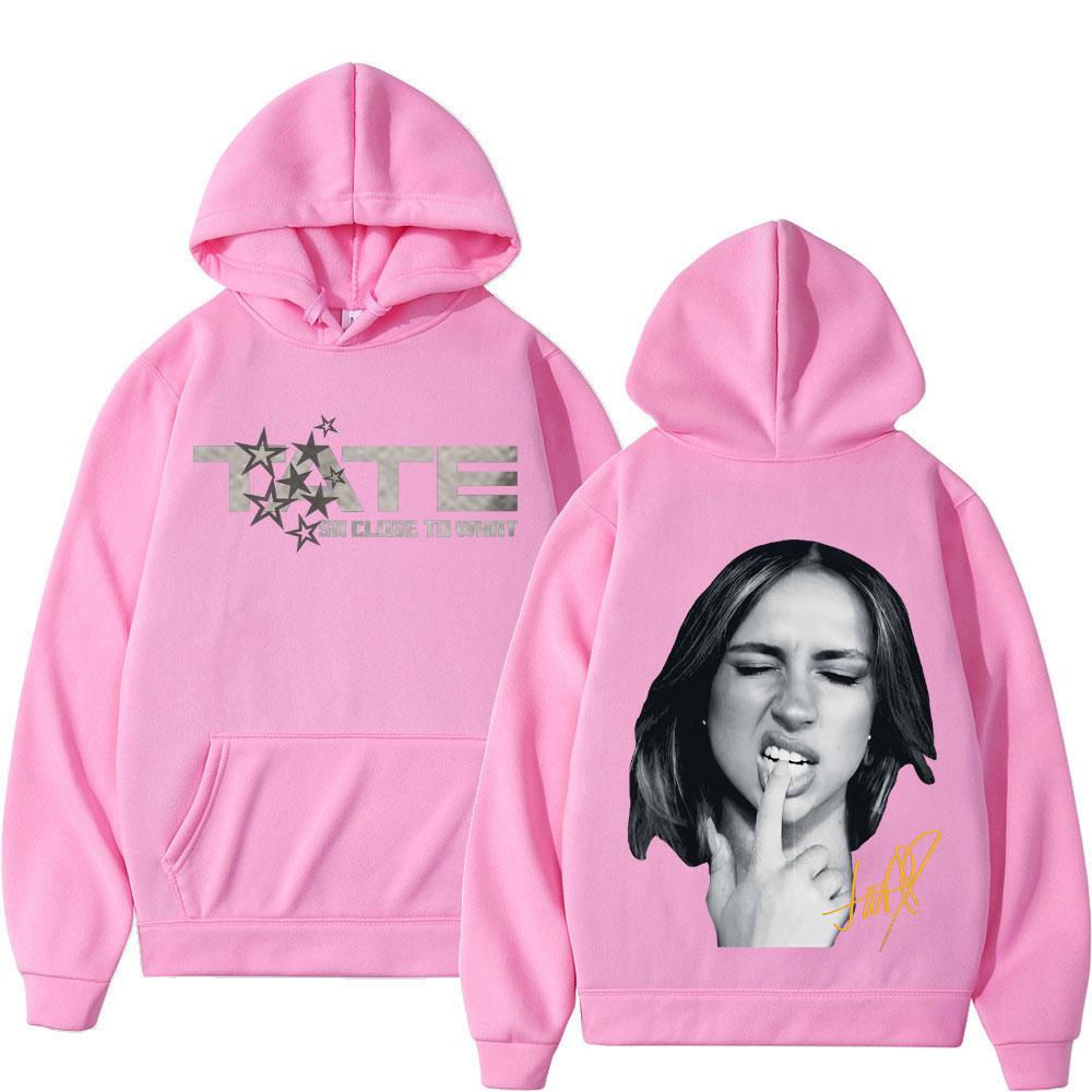 Tate Mcrae Album So Close To What Miss Possessive 2025 World Tour Hoodies Winter Oversized Harajuku Sweatshirts Unisex Pullovers