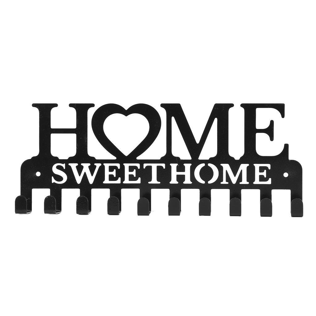 Key Holder Hooks Organizer Wall Mounted Key Hanger Rack Wall Decorative Metal Key Organizer for Livi