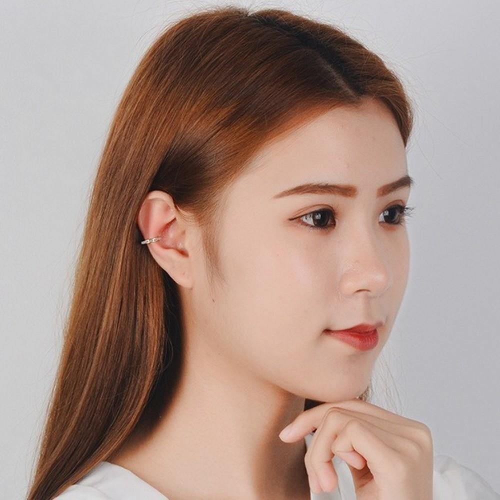 Fashion Reusable Ear Corrector Clips Hypoallergenic Punk Rock Style Clip Earrings Comfortable C-shaped Ear Cuff Unisex Earrings
