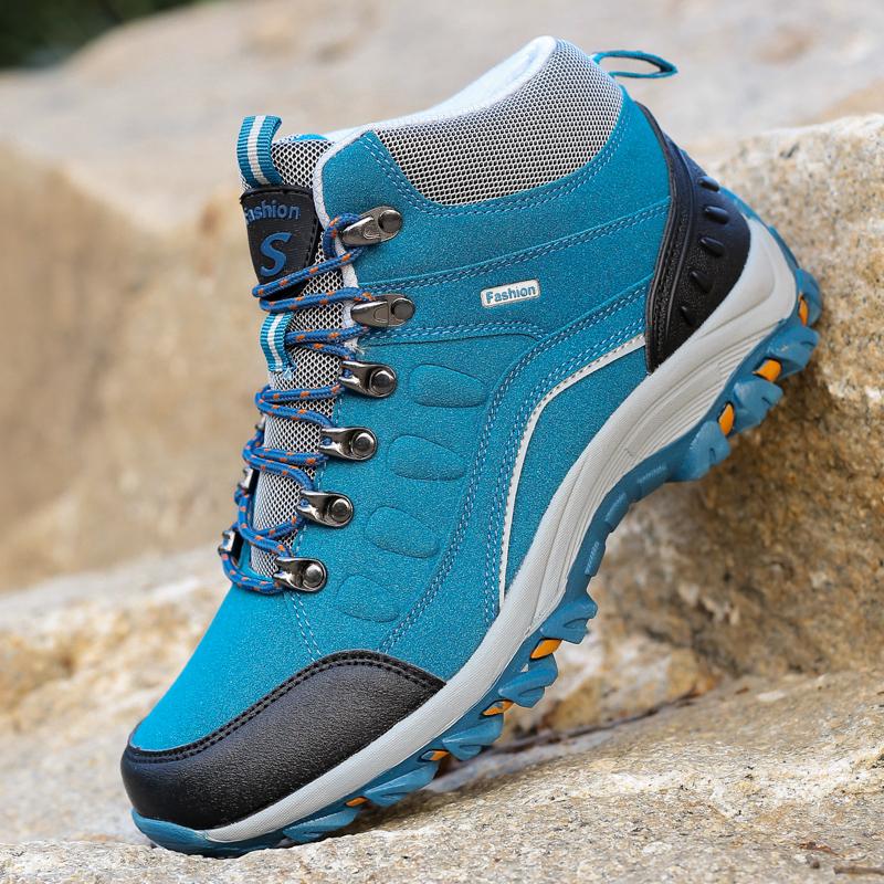 Unisex Outdoor Hiking Shoes Large Size 35-46 Trekking Sneakers for Walking Travel Trail and Casual Adventure Wear