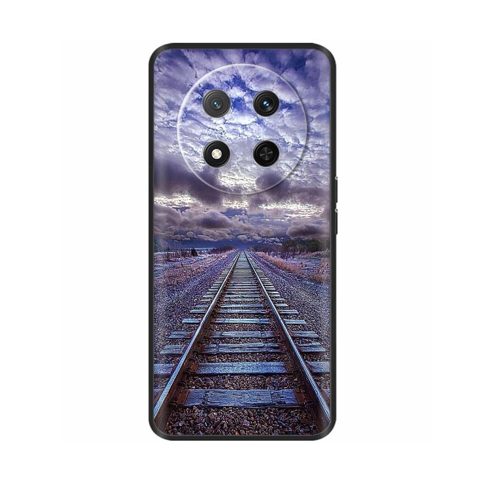 For Honor X9C Case Magic 7 Lite Cartoon Soft Liquid Silicone Phone Casing For Honor Magic7 Lite HonorX9C Protection Back Cover