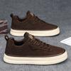 Fashion Plain Lace Up Casual Shoes for Men British Style Young Students Man Shoe Cheap Liquidation Adults Walking Vulcanize Sneakers
