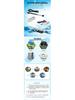 23W Split UV Sterilization Lamp for Aquariums – Fish Tank Disinfection & Water Sterilizer