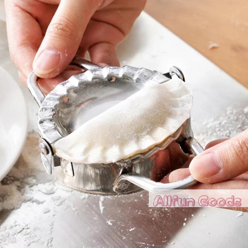 Stainless Steel Dumpling Maker Dumpling Skin Mold Ravioli Maker Press Pie Making Press Wrapper Pastry Maker Kitchen Accessories