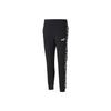 Drawstring Cuffed Casual Sweatpants Women Bottoms Black 583819-01