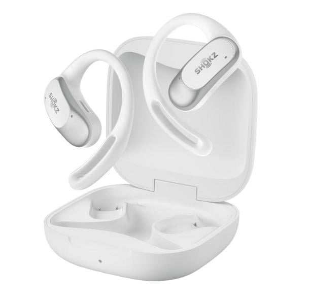 Shokz openfit air wireless headphones white
