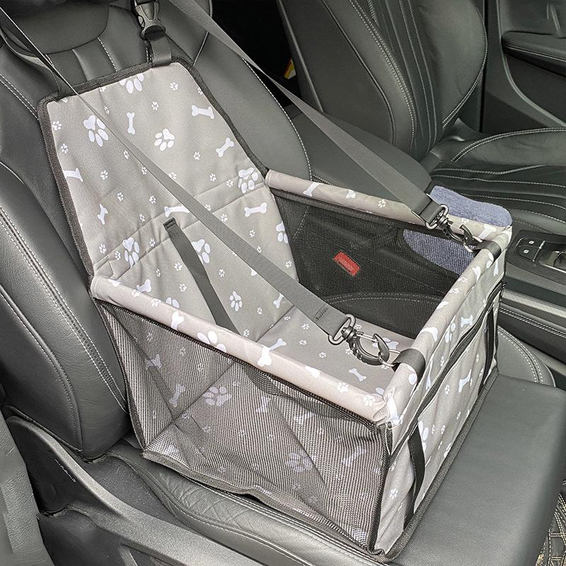 Pet Car Seat Pad: Safe Booster & Anti-Dirty Bed for Dogs & Cats