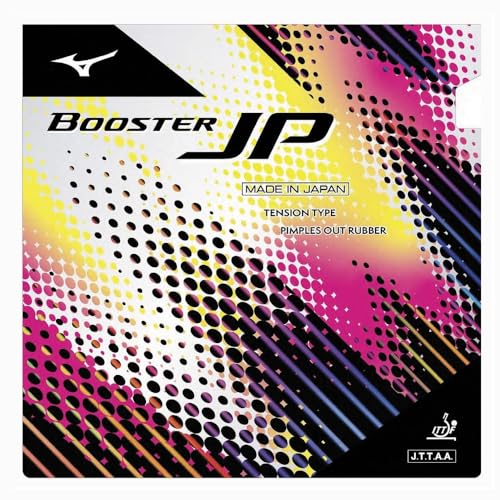 

MIZUNO Накладка для настольного тенниса Бустер JP 83JRT212 09: Черный Плотный