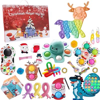 Christmas Silicone Sensory Decompression Tabletop Puzzle Decompression Toy