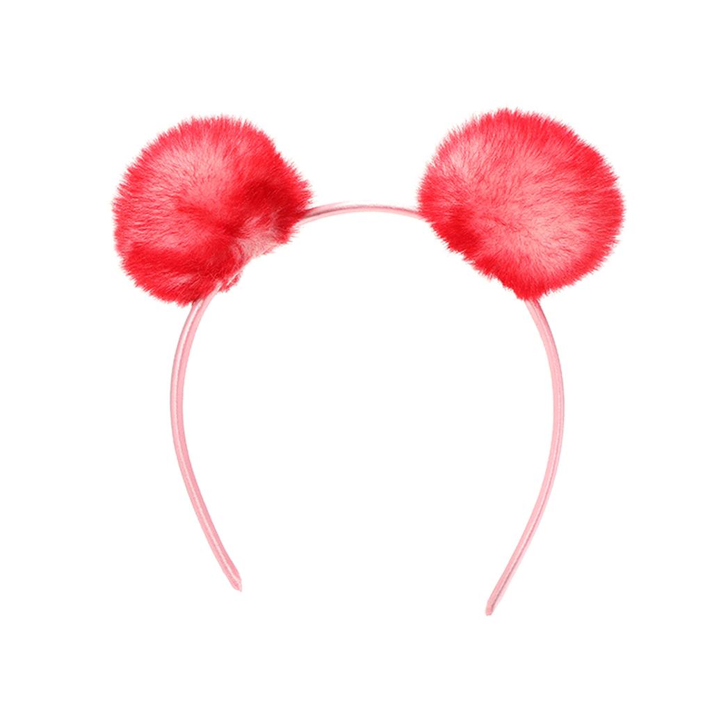 Furry Balls Plush Hairhoop Lovely Hairballs Hairband Children Adult Party Props Headdress Family Gathering Accessories