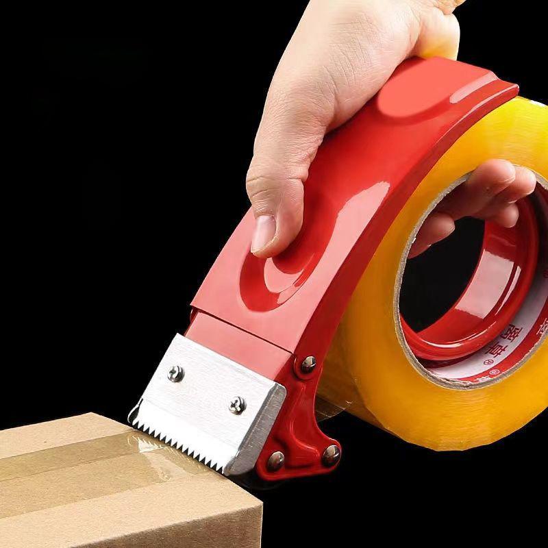 Metal Scotch Tape Dispenser Manual Sealing Packing Tape Dispenser Cutter Baler Carton Sealer Width 48mm Packager Cutting Machine