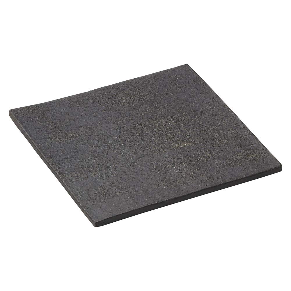 

Marui Seito Shigaraki Ware Hechimon Square Plate, 15cm, Hanawabi Pattern, MR-3-3083