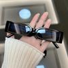Fashion Women Men Square Sunglasses Retro Cat Eye Vintage Black Sun Glasses Female Male Eyewear