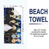 Tokyo Revengers Print Beach Towel, Large Soft Quick Dry Towel for Beach Camping Swimming