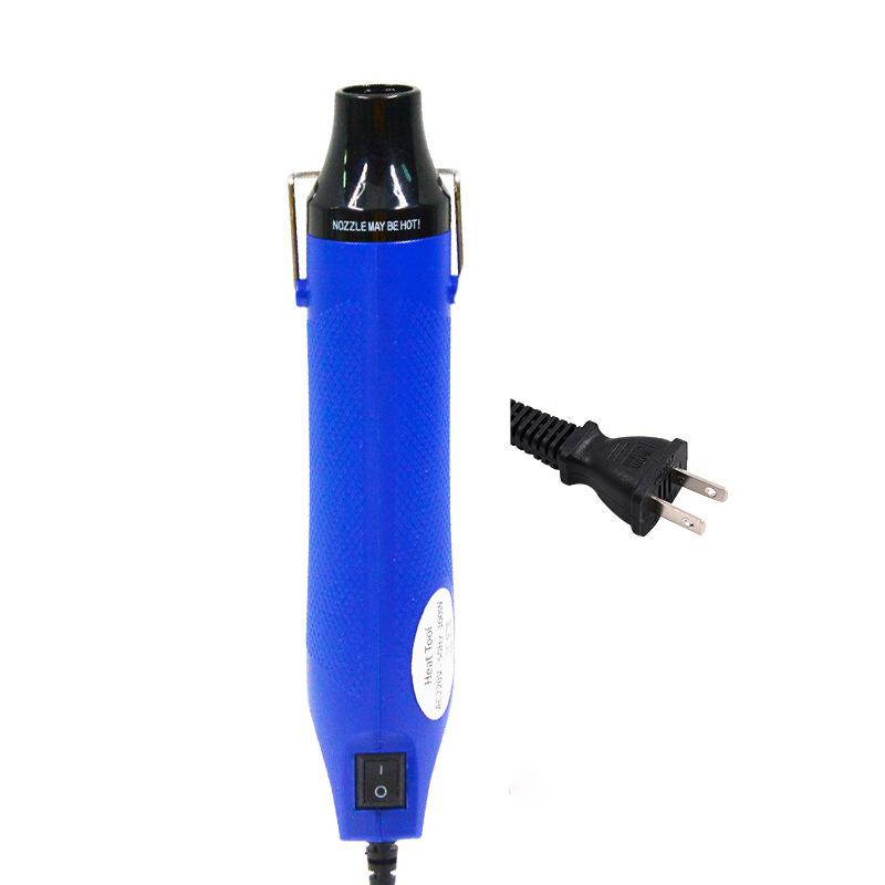 220/110v Hot Air Gun, Diy Tool, Electric Heat Tool, Mini Welding Temperature Blower, Craftsmanship with Retractable Seat Holder