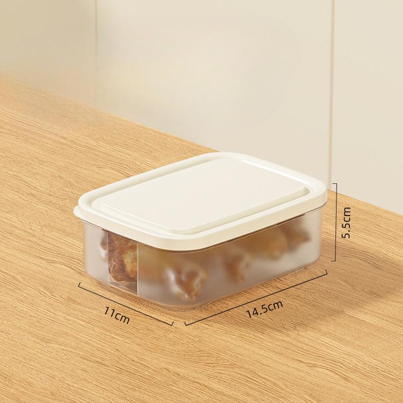 Cream-style Refrigerator Preservation Box Kitchen Food Freezing Sealed Preservation Box Food-grade Plastic Storage Box
