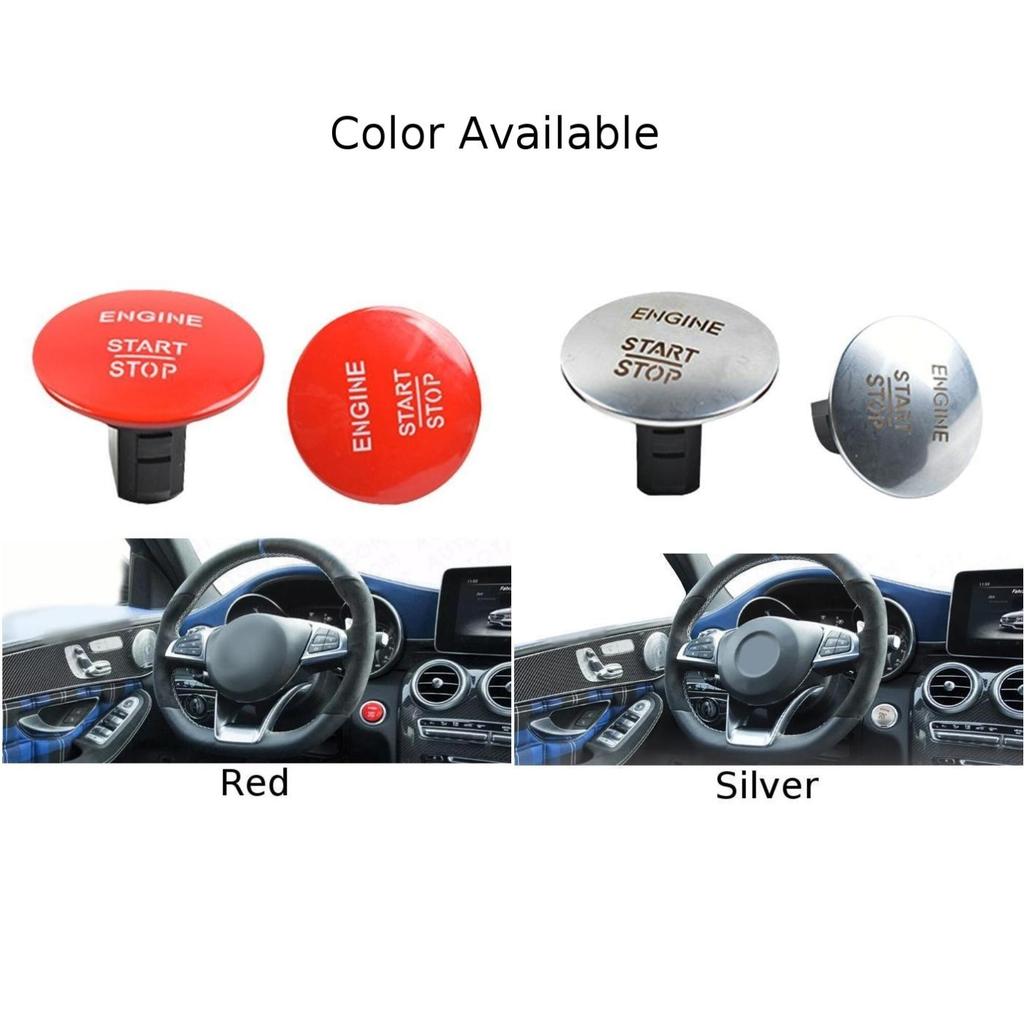 Engine Start Stop Switch Push Button for Mercedes For Benz Environmentally Friendly Material Quick Installation